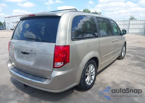 2014 Dodge Grand Caravan Sxt из США, поврежденный, VIN 2C4RDGCG2ER352085